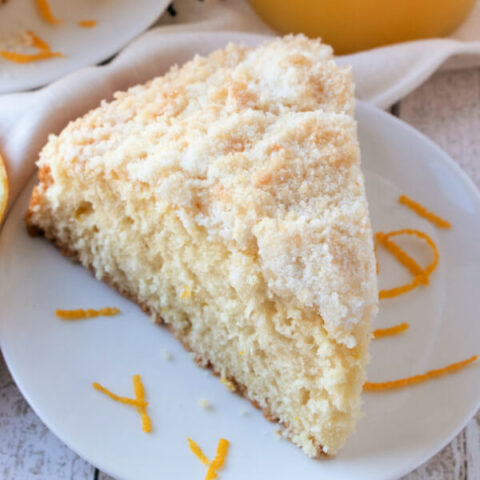 Orange Streusel Coffee Cake