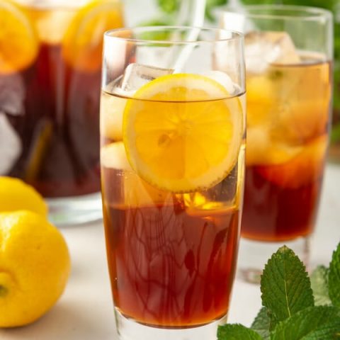 Perfect Southern Sweet Iced Tea {Never Bitter}