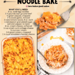 beefy sour cream noodle bake facebook collage 2