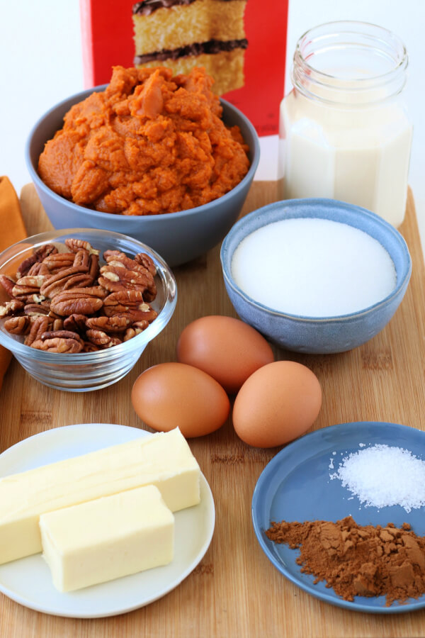 ingredients for cake