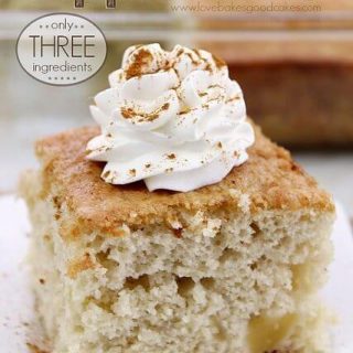 Easy Apple Cake - Only 3 
;Ingredients!