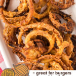 crispy onion rings pin collage