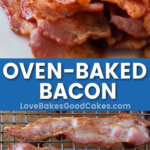 oven bacon pin collage