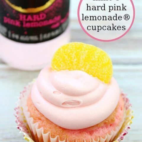 mike's hard pink lemonade® cupcakes