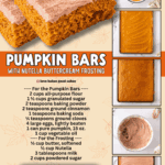 pumpkin bars facebook collage 1