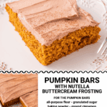 pumpkin bars facebook collage 3