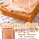 pumpkin bars facebook collage 2