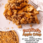 pumpkin pie apple crisp facebook collage 2