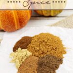 Pumpkin Pie Spice ingredients.