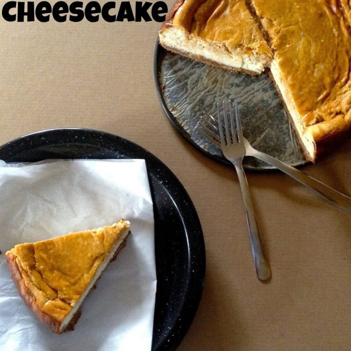 Pumpkin Layer Cheesecake