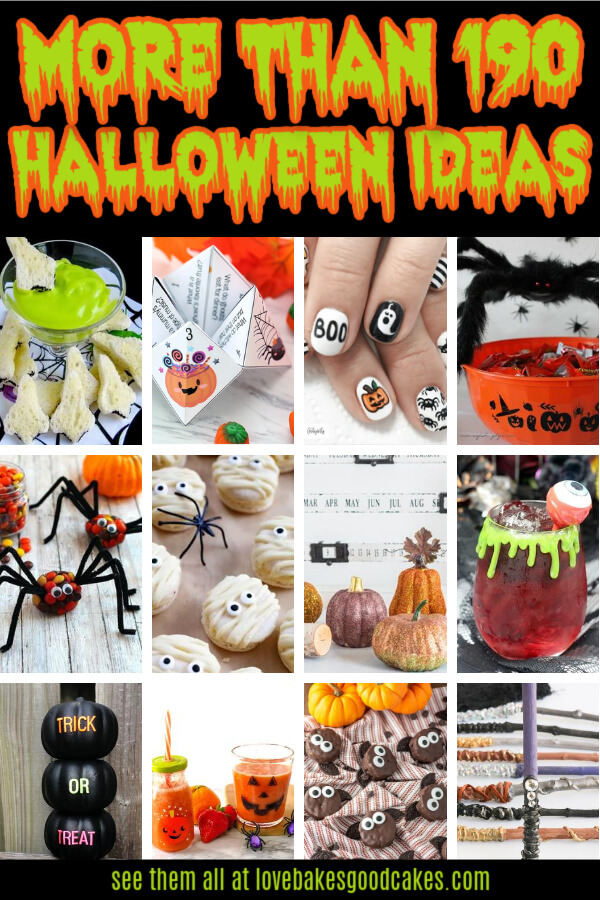 More than 190 Halloween Ideas - Love Bakes Good Cakes