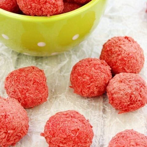 Raspberry Zinger Balls