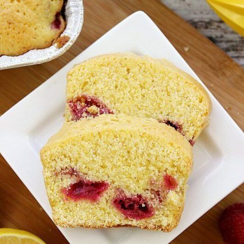 Dorie Greenspan's Cornmeal and Berry Cakes