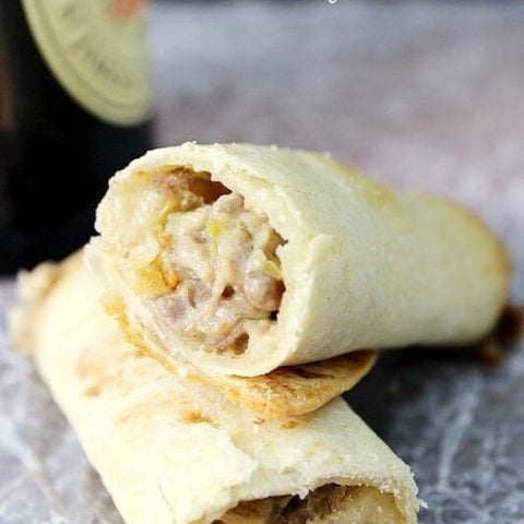 Philly Cheesesteak Taquitos