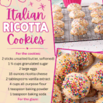 italian ricotta cookies facebook collage