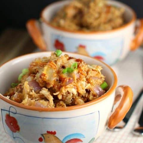 BBQ Chicken Quinoa Skillet Dinner