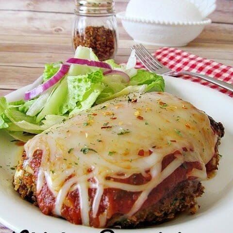 Chicken Parmigiana-Healthier Version