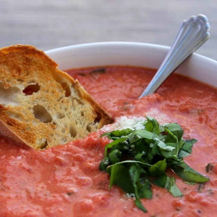 Light Creamy Tomato Bisque