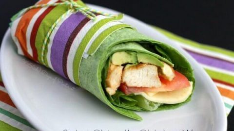 Spicy Chipotle Chicken Wraps Eathealthy15 Love Bakes Good Cakes