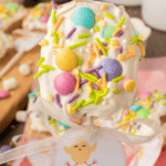 spring rice krispies treats pops facebook collage