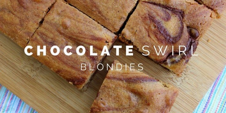 Chocolate Swirl Blondies