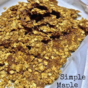 maple granola
