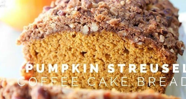 Pumpkin Streusel on a plate.