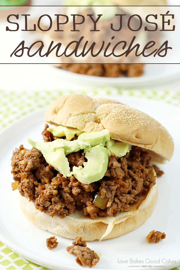 Sloppy José Sandwiches