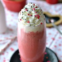 Red Velvet Mocha Milkshake
