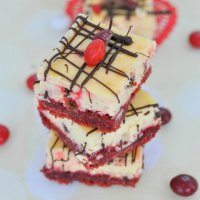 Red Velvet Cheesecake Bars