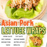 asian pork lettuce wraps facebook collage 2
