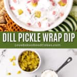 dill picke wrap dip pin collage