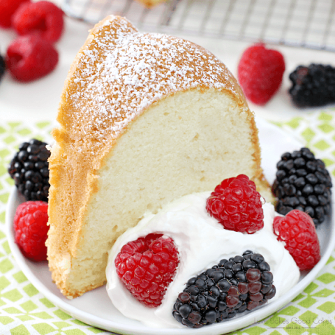 Old-Fashioned Cream Cheese Pound Cake