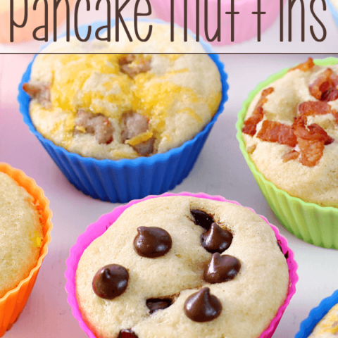 Grab N Go Pancake Muffins on the counter.