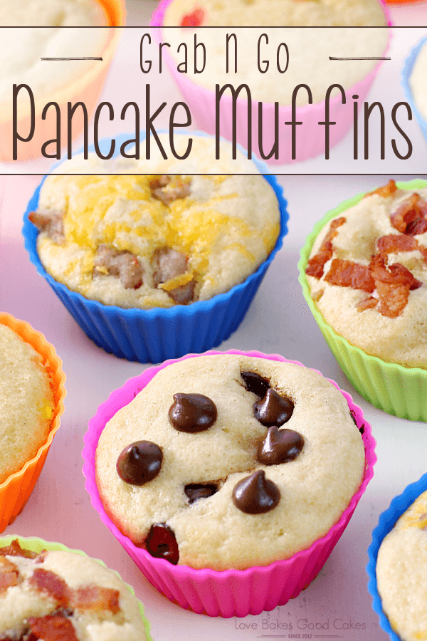 Grab N Go Pancake Muffins on the counter.