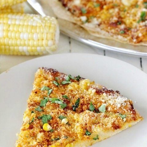 Elote Pizza (aka Mexican Street Corn Pizza)