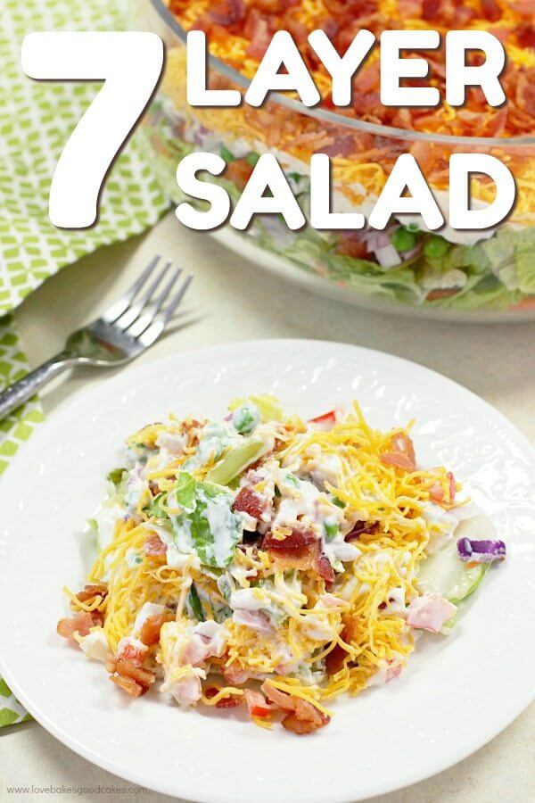 7 layer salad