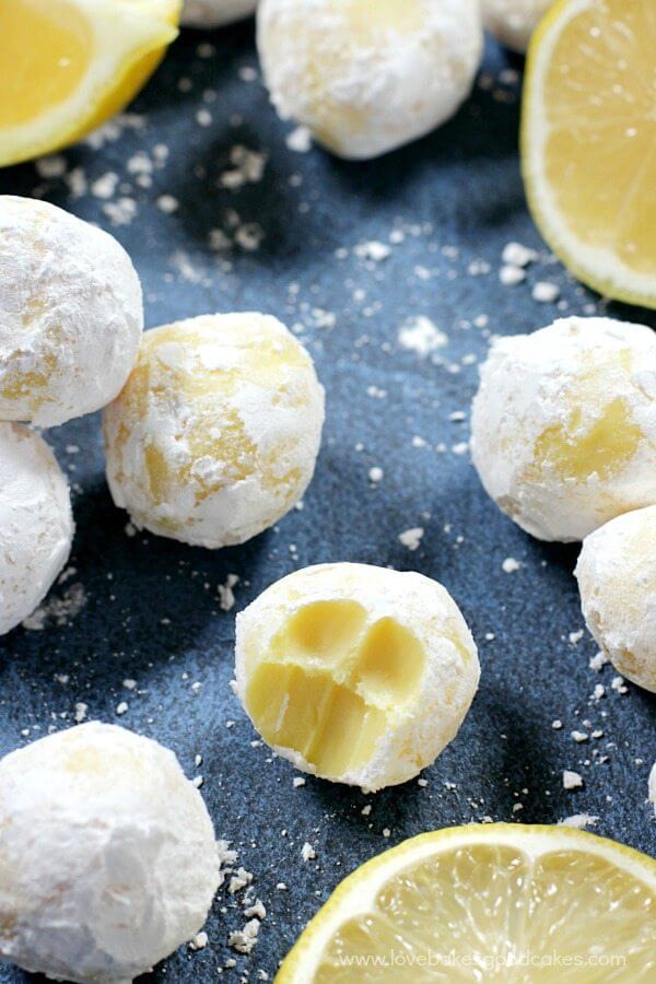 White Chocolate Lemon Truffles Love Bakes Good Cakes