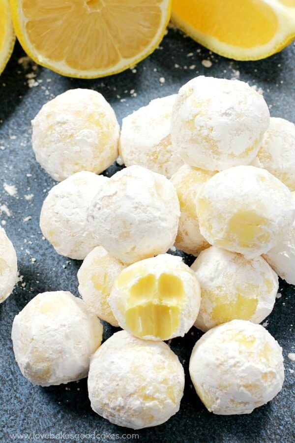 These creamy White Chocolate Lemon Truffles will become a new holiday favorite! Perfect for gift giving or including on a cookie tray. 