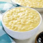 Skip the blue box and make this Creamy Stovetop Mac & Cheese instead. Simple, quick, and full of cheesy deliciousness - it'll become a family favorite!