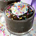 A delicious homemade chocolate pudding recipe that is easy to whip up using common pantry ingredients!