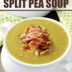 This delicious and healthy Slow Cooker Split Pea Soup is a cinch to put together. Serve it with a crusty bread for an easy, affordable meal.