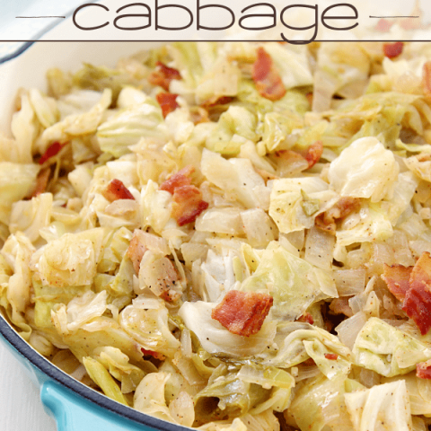 You’ll want to make this Southern Bacon-Fried Cabbage again and again! It’s hard to believe that such simple ingredients could result in such a flavorful and delicious side dish!