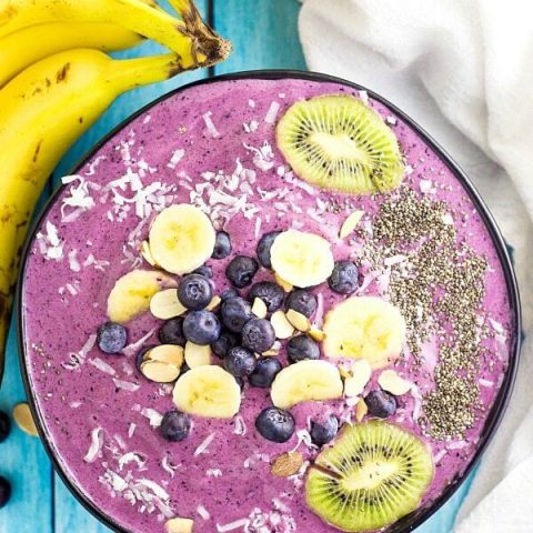 Blueberry Banana Smoothie Bowl