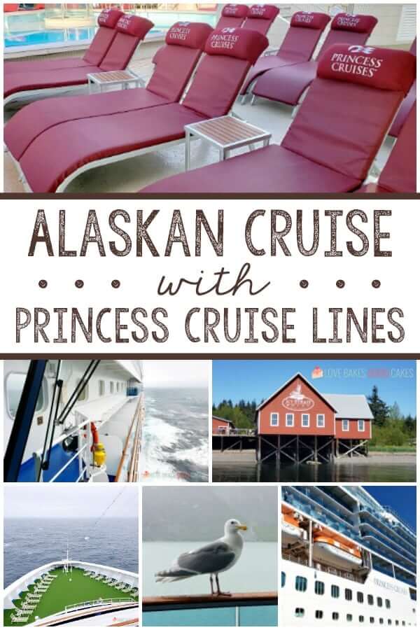 Alaskan Cruise with Princess Cruise Lines collage.