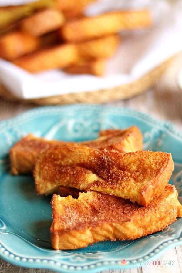 Air Fryer French Toast Sticks Love Bakes Good Cakes
