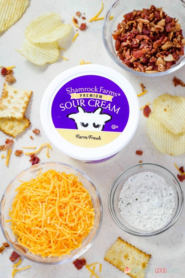 ingredients for Million Dollar Dip