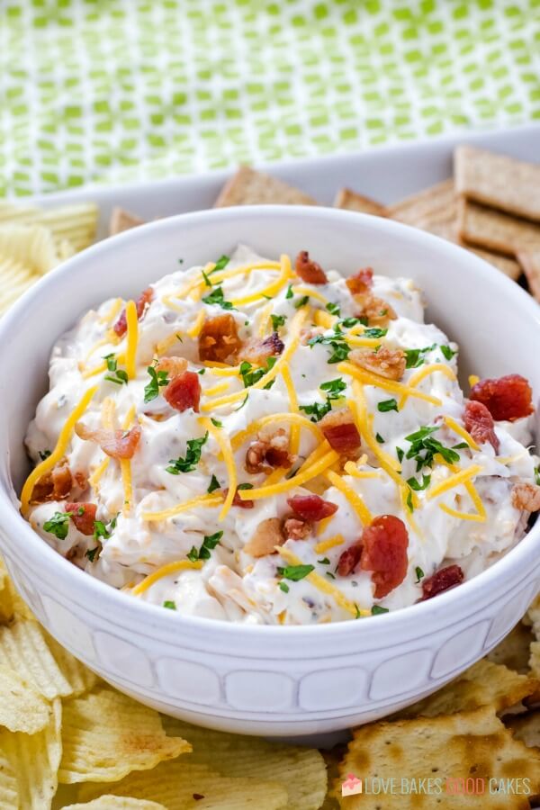 Million Dollar Dip in white bowl