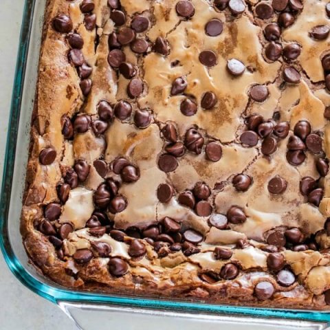 Triple Chocolate Ooey Gooey Butter Cake