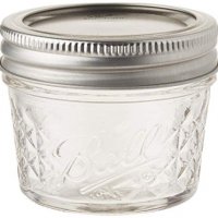 4-Ounce Glass Jars